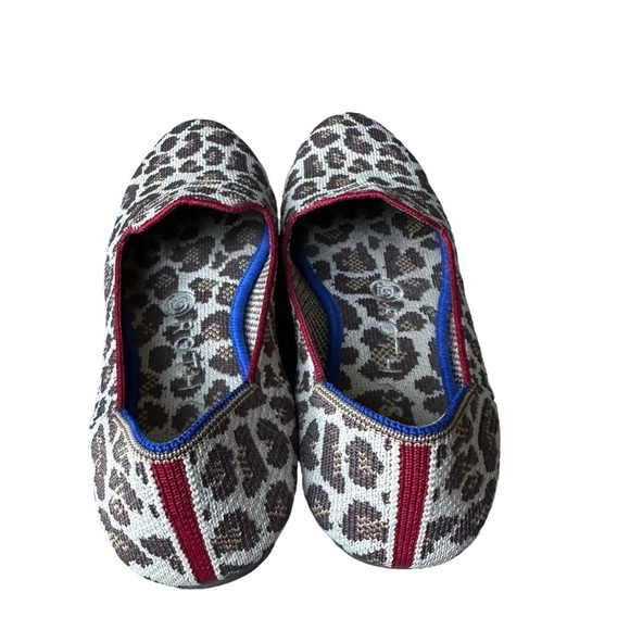 Rothy's Womens Round Toe Leopard‎ Print Loafer Size: 7 - Picture 4 of 10
